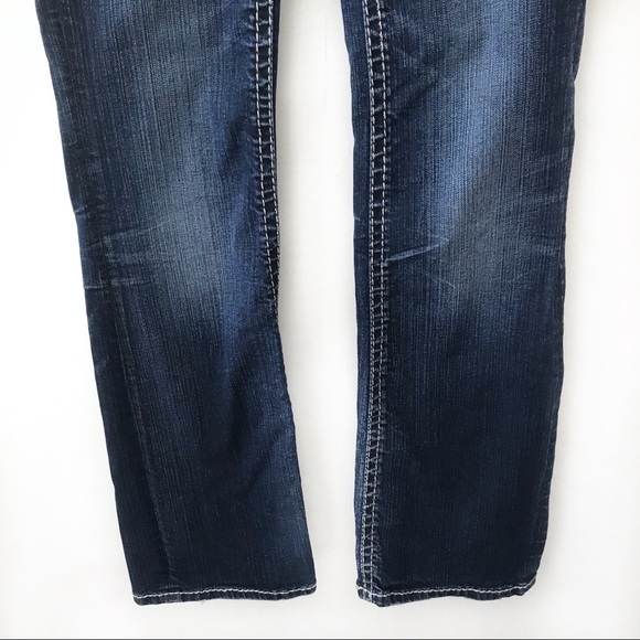 Mek Denim Blue Slim Fit Bootcut Jeans - Picture 6 of 12